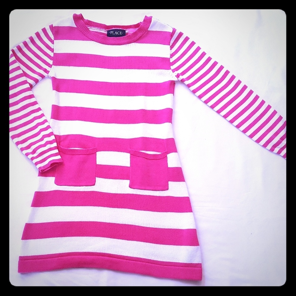 Long Sleeve Children's Place Dress, 5/6